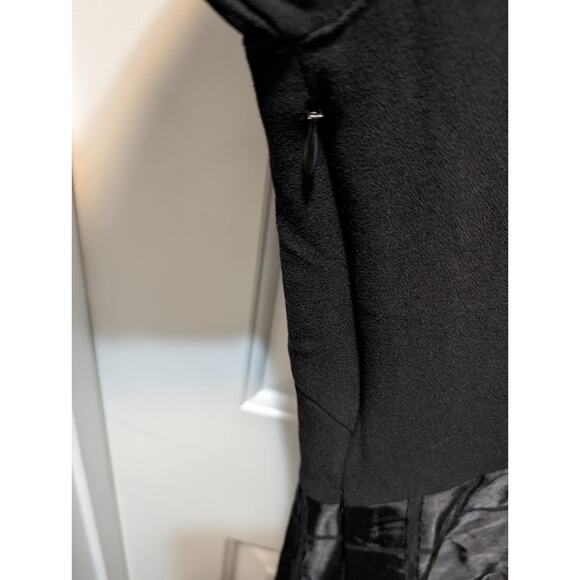 Cleo Aidar Black Short Dress Sheer Long Sleeve Semi-Formal Plus Size EU 50 US 20 - Picture 13 of 13